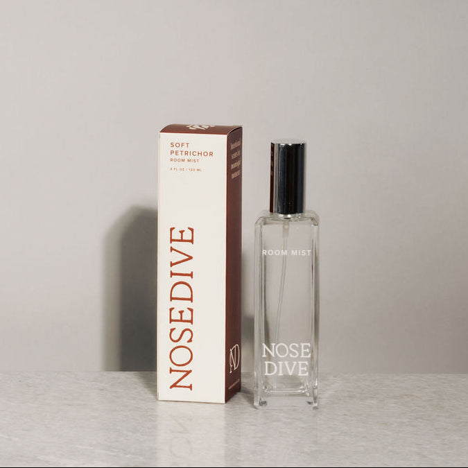 Soft Petrichor room mist by Nose Dive