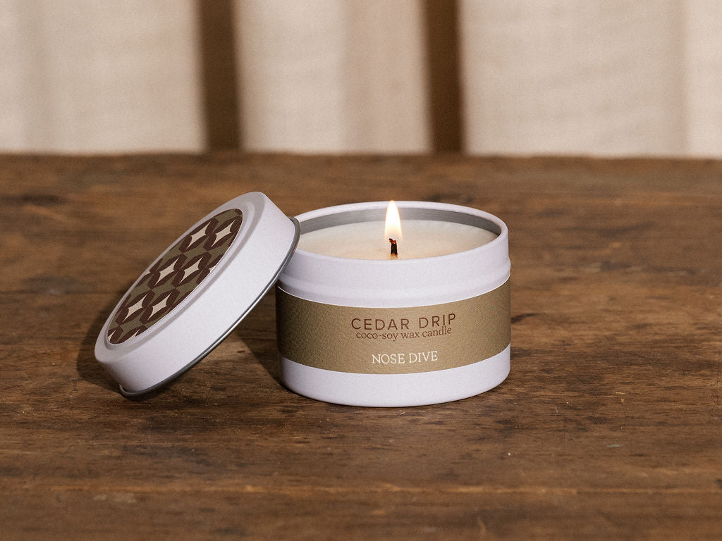 Cedar Drip - 4oz. Holiday Mini Candle