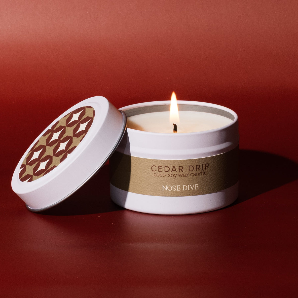 Cedar Drip - 4oz. Holiday Mini Candle