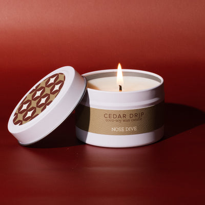 Cedar Drip - 4oz. Holiday Mini Candle