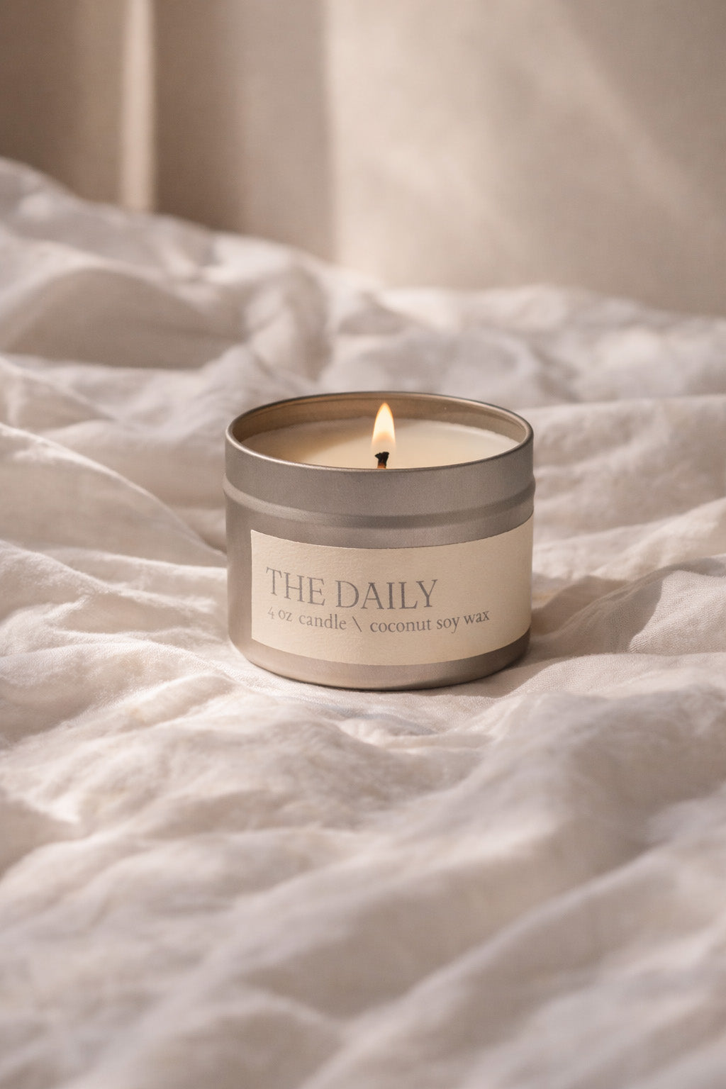 The Daily 4oz mini candle by Nose Dive