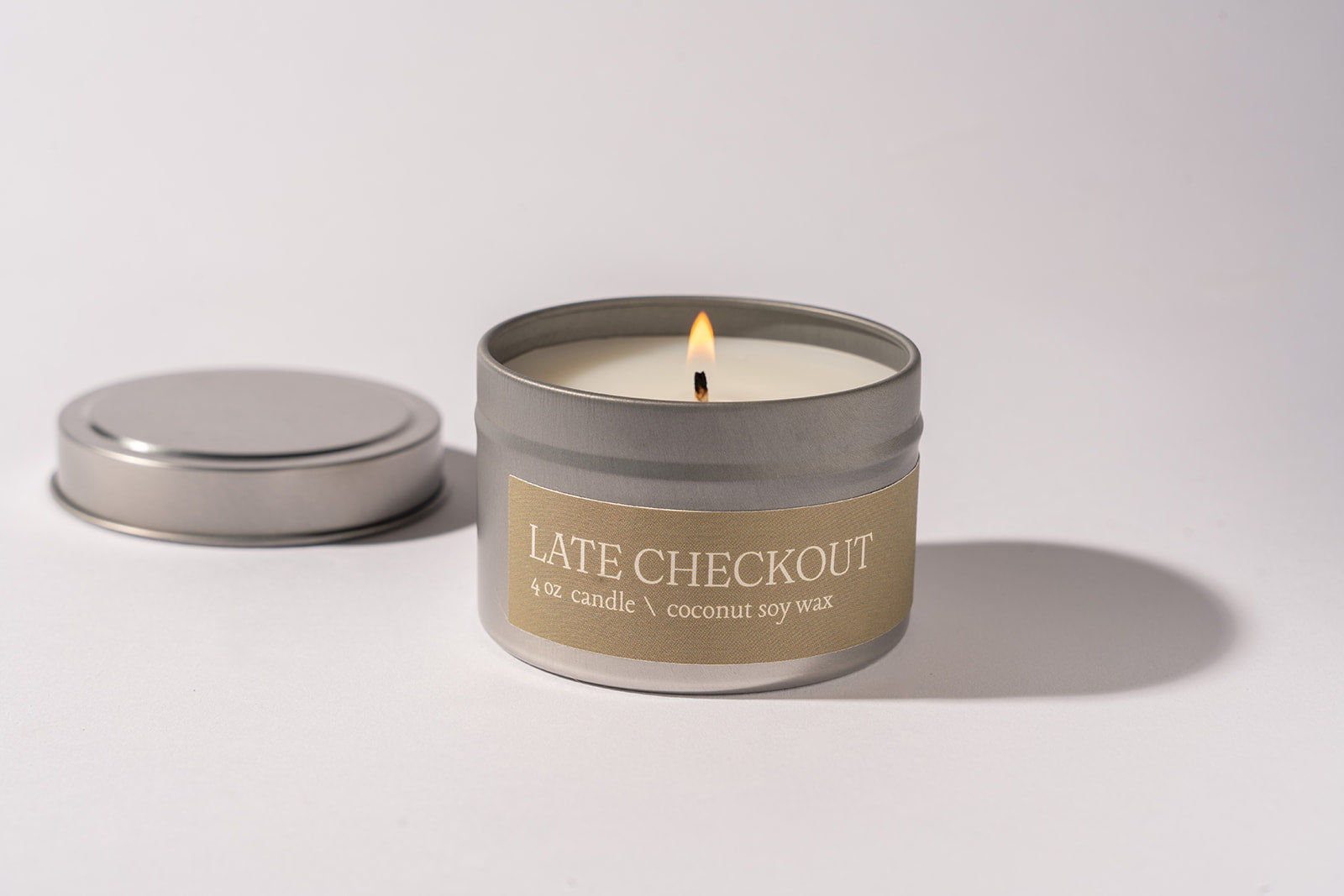 Late Checkout 4oz mini candle by Nose Dive