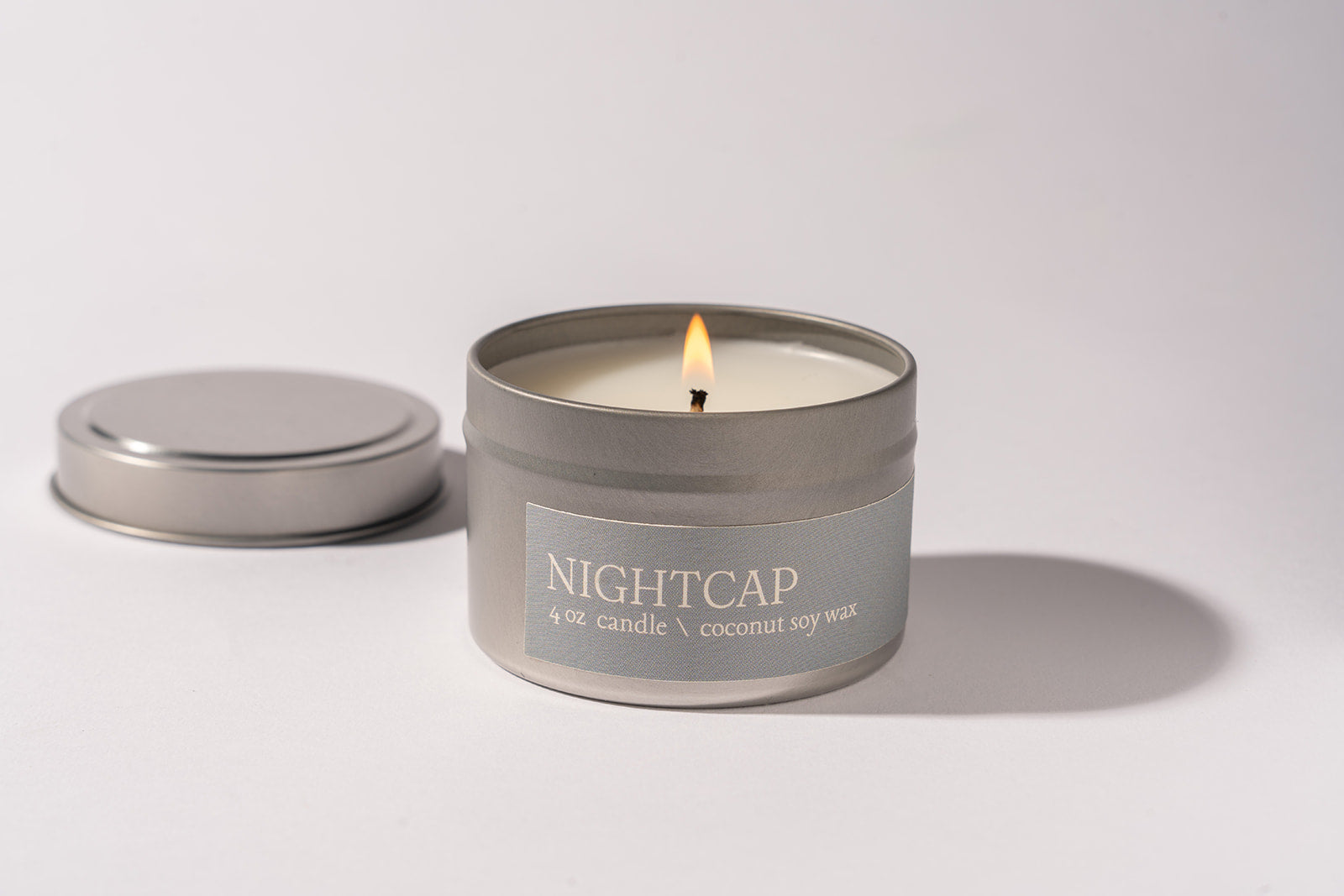 Nightcap 4oz mini candle by Nose Dive