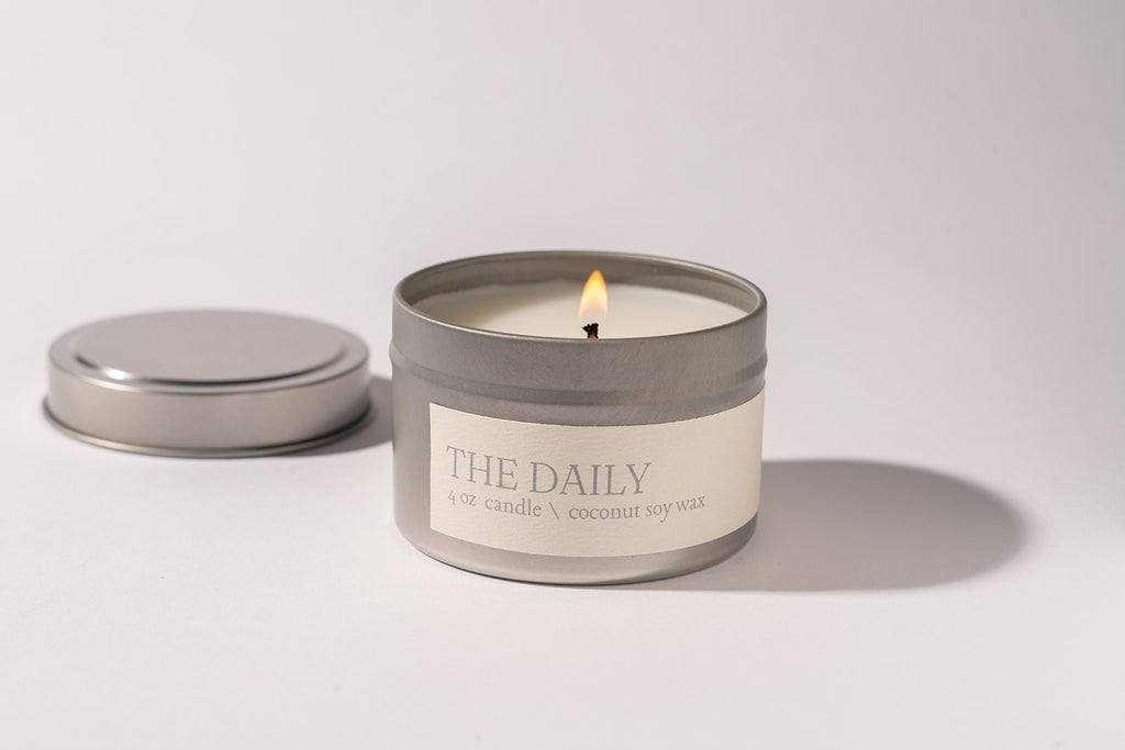 The Daily 4oz mini candle by Nose Dive