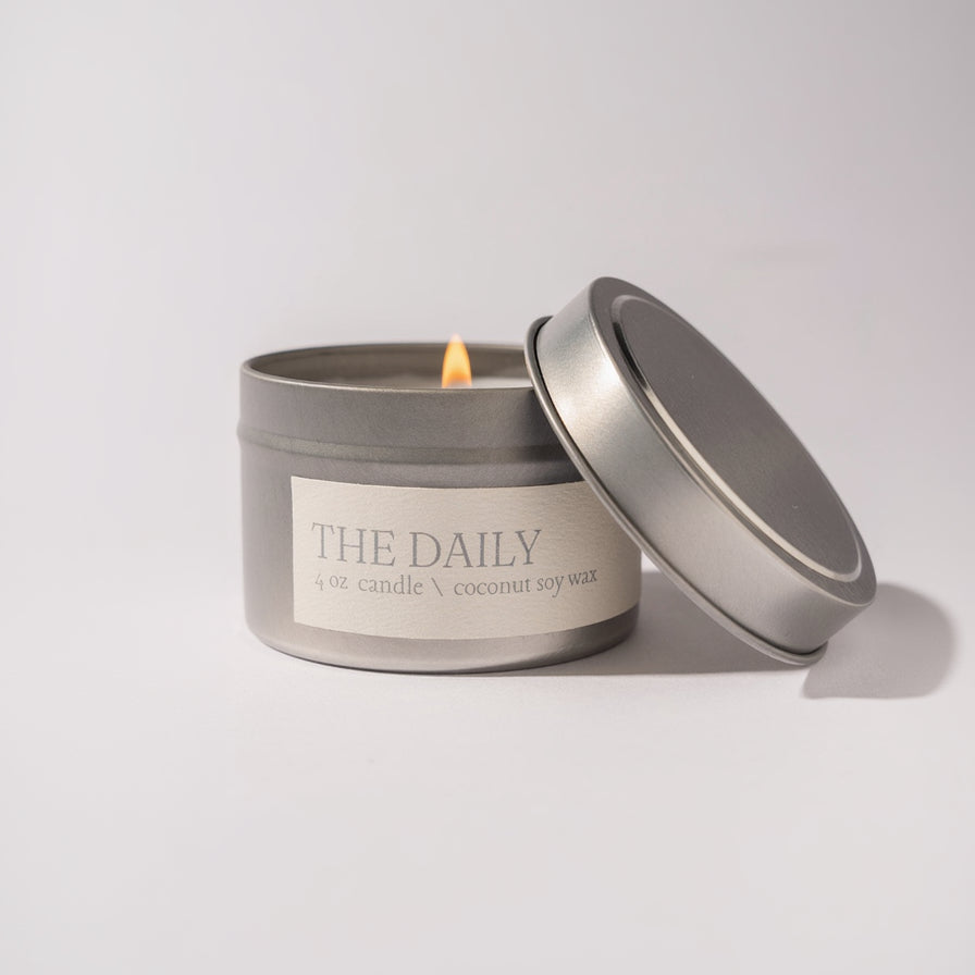 The Daily 4oz mini candle by Nose Dive